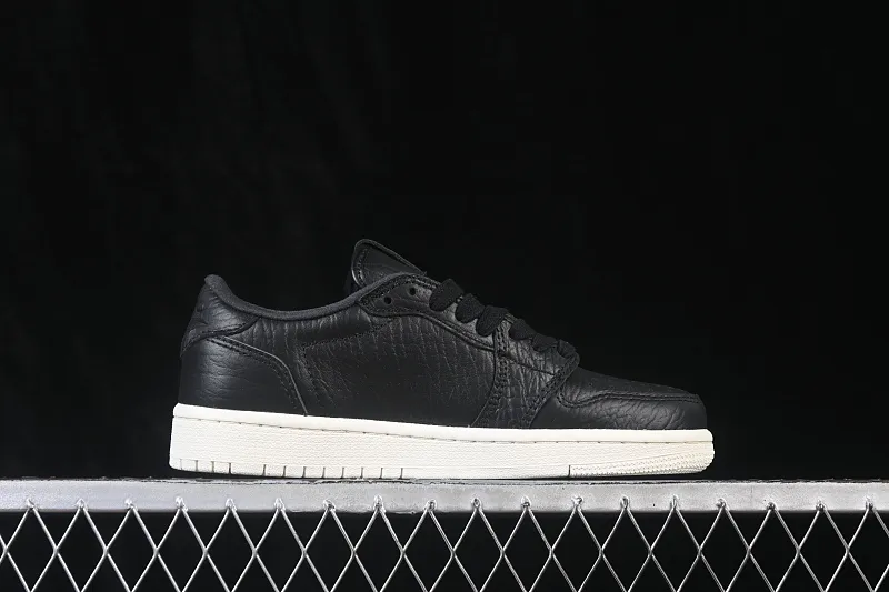 All categories Air Jordan Jordan series basketball shoes Air Jordan 1 Low Air Jordan 1 Low "Black Sail" AJ1 Joe 1 solid color low-top retro culture basketball shoes 848775-005
